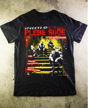 Camiseta Plebe Rude 01 Oficial - Paranoid Music Store