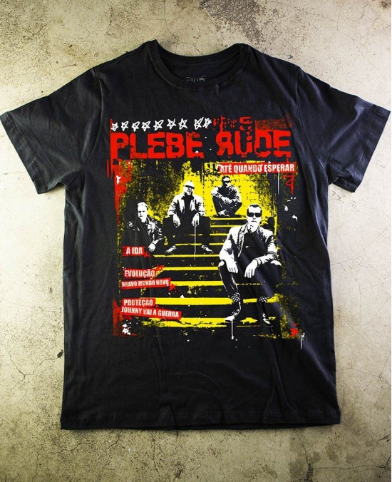 Camiseta Plebe Rude 01 Oficial - Paranoid Music Store