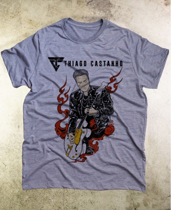 Camiseta Thiago Castanho Oficial 01 - Paranoid Music Store