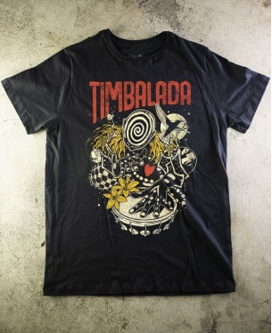 Camiseta Banda Timbalada Oficial 01 - Paranoid Music Store