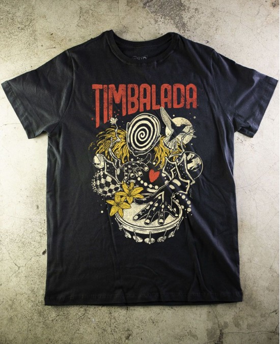 Camiseta Banda Timbalada Oficial 01 - Paranoid Music Store