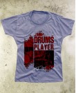Camiseta Drums Player 01 - Paranoid Music Store - Vintage