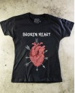 Camiseta Broken Heart - Paranoid Music Store