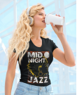 Camiseta Midnight Jazz - Paranoid Music Store