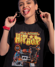 Camiseta Old School HIP HOP  - Paranoid Music Store