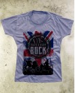 Camiseta Uk British Rock Oficial - Paranoid Music Store - Vintage