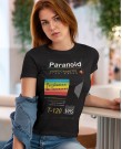Camiseta Personalizável VHS - Paranoid Music Store