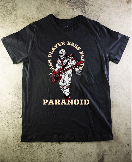 Camiseta Bass Player 02 - Paranoid Music Store