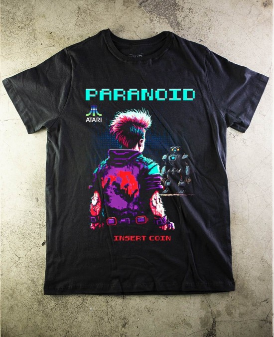 Camiseta isert coin - Paranoid Music Store