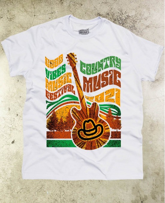 Camiseta Country - Paranoid Music Store