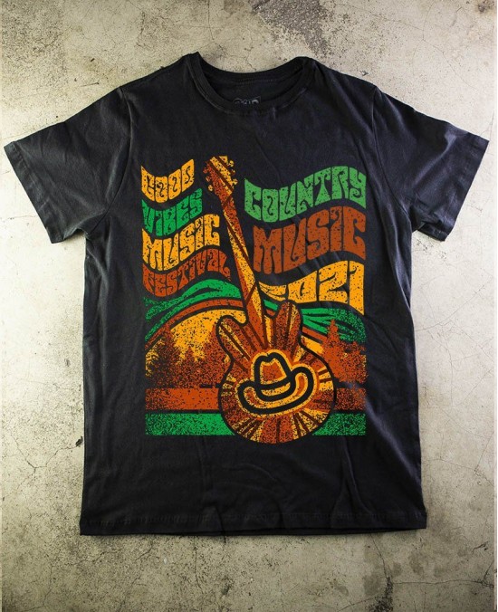 Camiseta Country - Paranoid Music Store