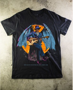 Delta Blues Collection 02 - Camiseta Robert Johnson - Paranoid Music Store