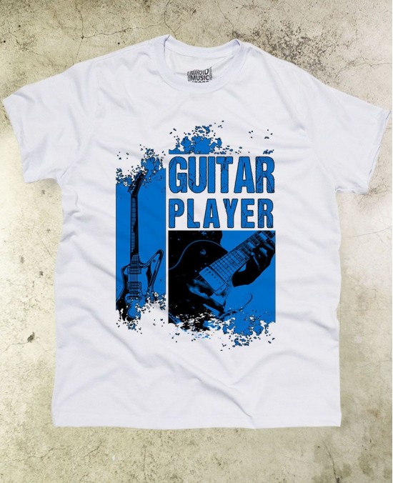 Camiseta Guitar Player 01 - Paranoid Music Store