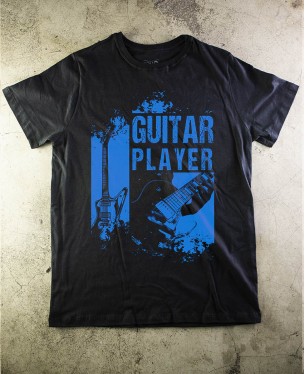 Camiseta Guitar Player 01 - Paranoid Music Store