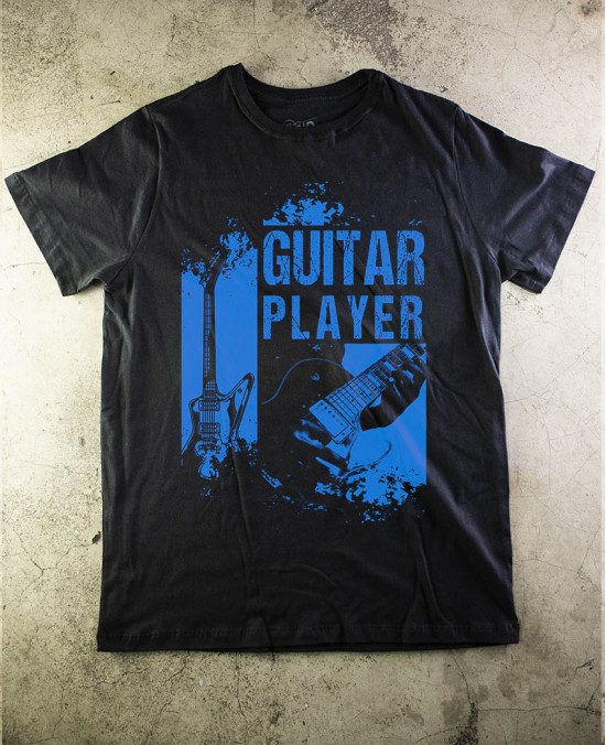 Camiseta Guitar Player 01 - Paranoid Music Store