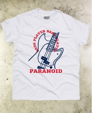 Camiseta Guitar Player 02 - Paranoid Music Store