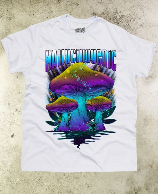 Camiseta Hallucinogenic - Paranoid Music Store
