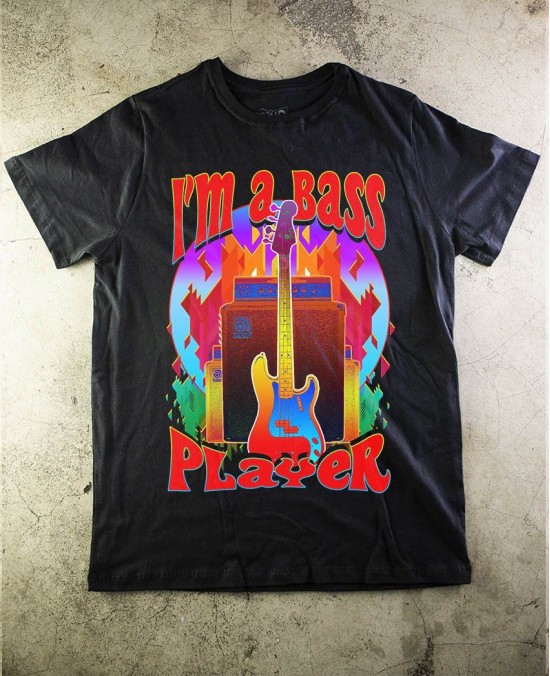 Camiseta I'm a bass player - Paranoid Music Store