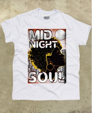 Camiseta Midnight Soul - Paranoid Music Store