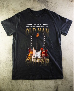 Camiseta Oldman Guitar 02 - Paranoid Music Store