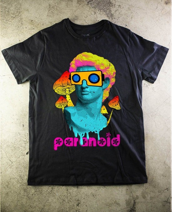 Camiseta Paranoid - Paranoid Music Store