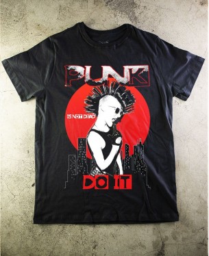 Camiseta Punk is not dead - Paranoid Music Store