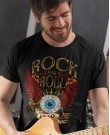 Camiseta Rock and Roll Eye - Paranoid Music Store