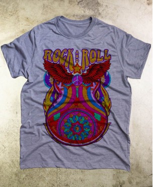 Camiseta Rock and Roll  - Paranoid Music Store - Vintage