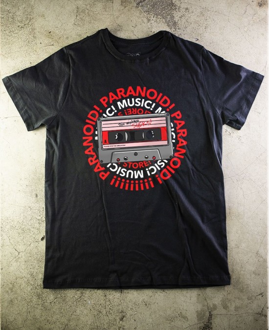 Camiseta Tape 01 - Paranoid Music Store
