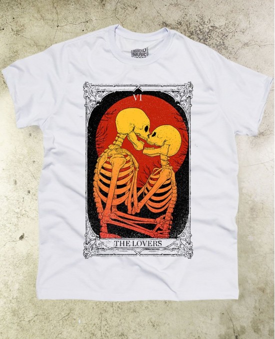 Camiseta Collection Skull 17 - The Lovers Vl - Paranoid Music Store
